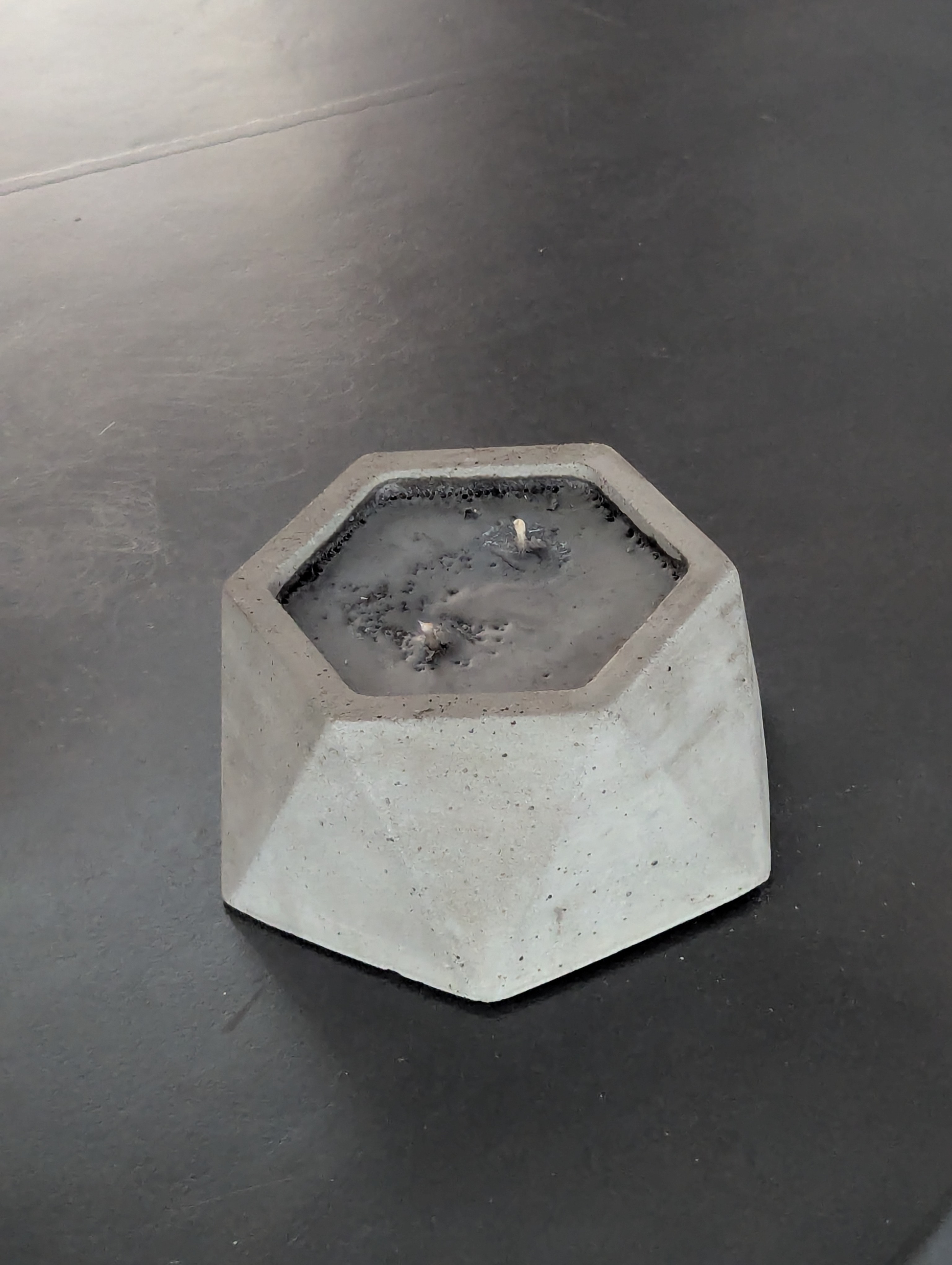 Handmade Natural Concrete Candle — Concreet UK