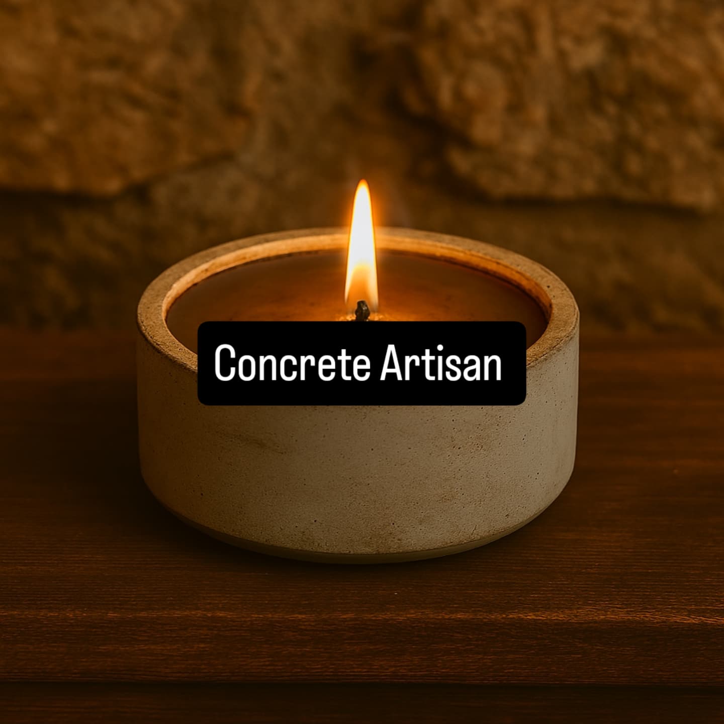 Concrete Soy Candle — Concreet Signature Collection
