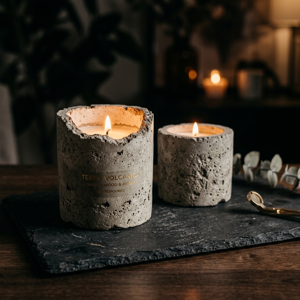 Handmade Concrete Candle — Concreet UK