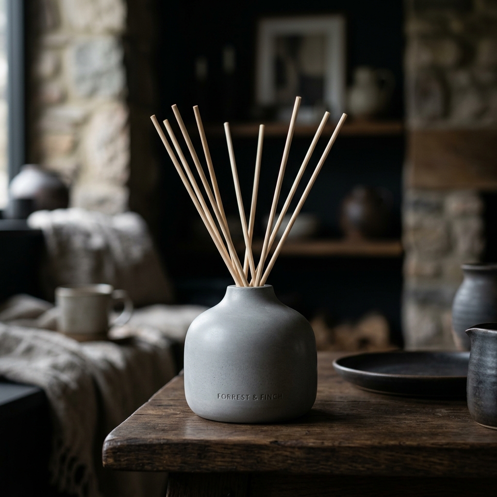 Concrete Diffuser Bowl — Concreet Home Fragrance
