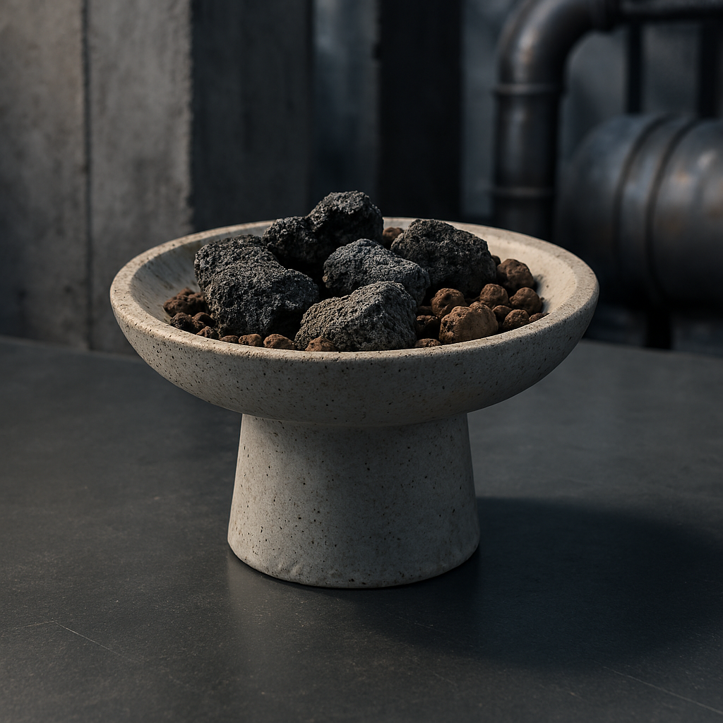 Concrete Essential Oil Diffuser: Industrial Modern Home Decor