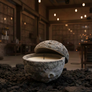 Volcanic Concrete Candle